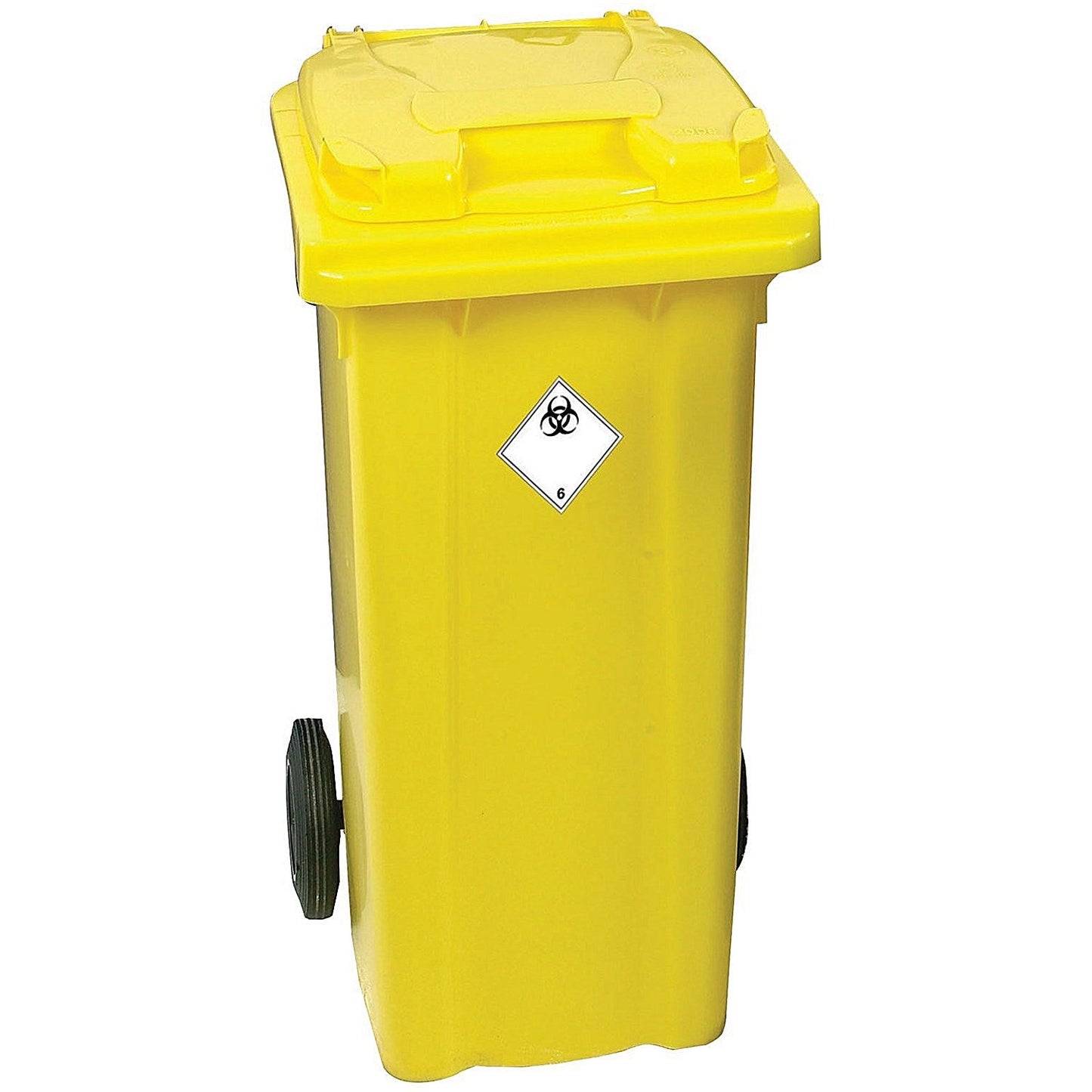 Clinical Waste Wheelie Bin, 120 Litre, Yellow Easy2Order : SBY22239
