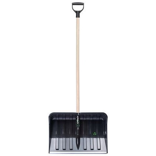 Alpinus Eco Snow Pusher Shovel 550x195x1400mm Black Easy2Order : SBY59547