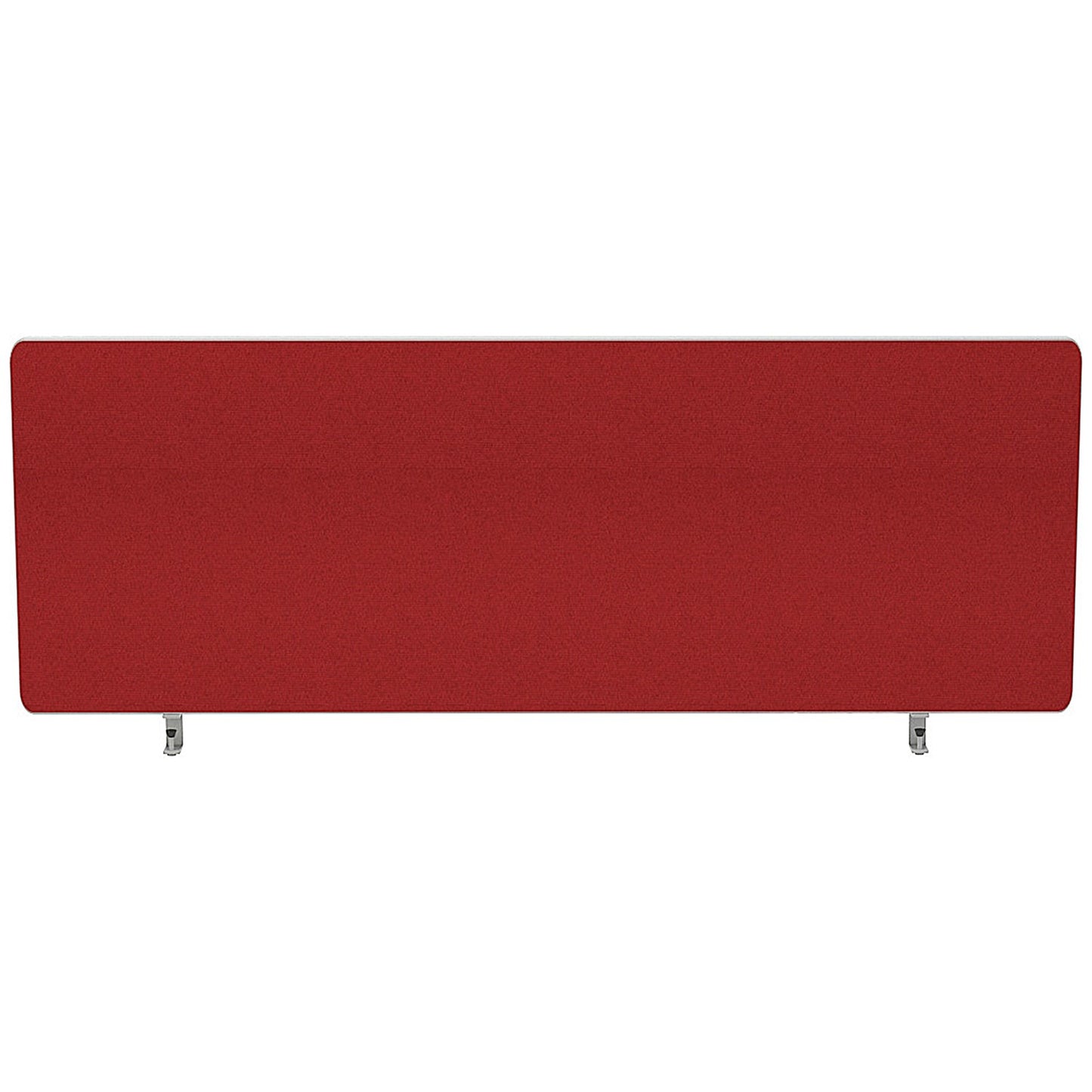 Impulse Plus Desk Screen, 1000x450mm, Burgundy