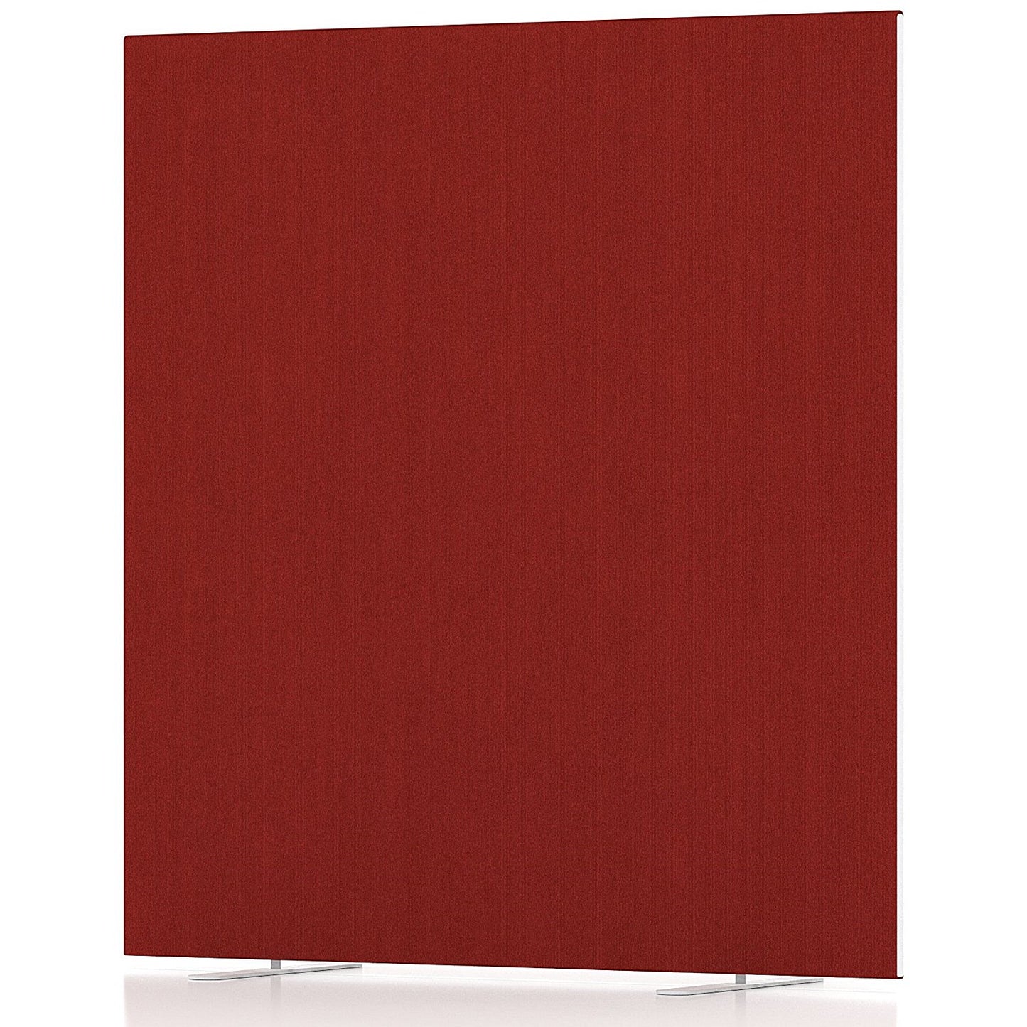 Impulse Plus Floor Screen, 1400x1500mm, Burgundy
