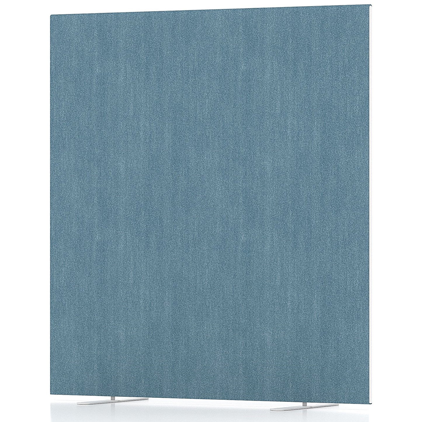 Impulse Plus Floor Screen, 1400x1500mm, Sky Blue