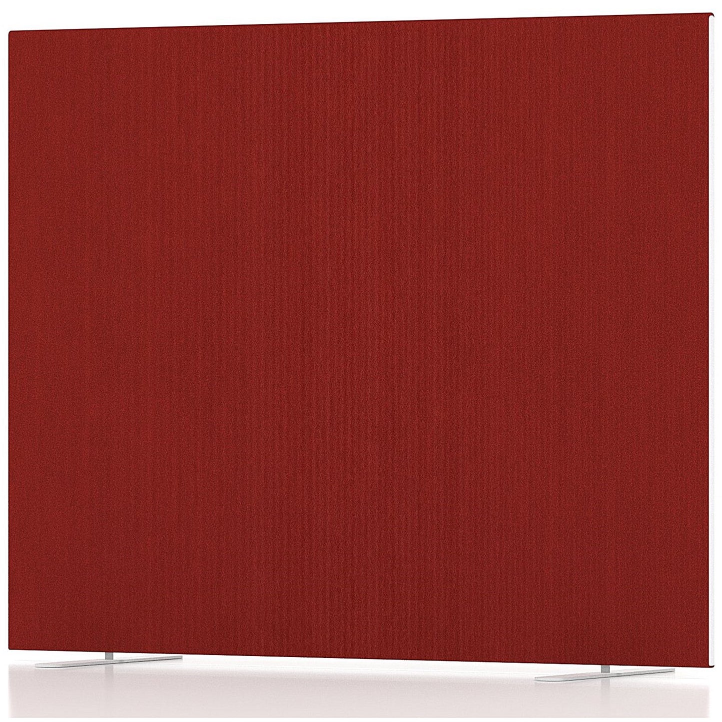 Impulse Plus Floor Screen, 1500x1200mm, Burgundy