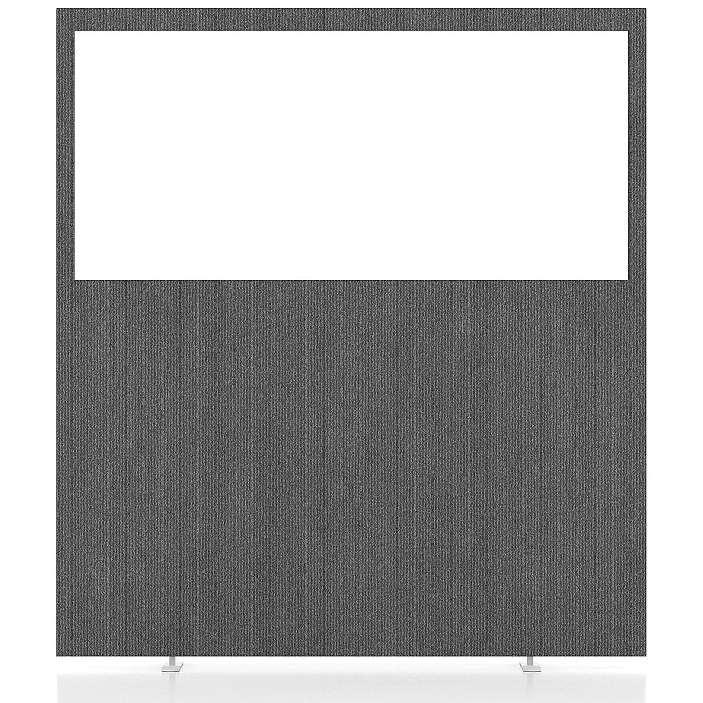 Impulse Plus Clear Half Vision Floor Screen, 1600x1800mm, Lead