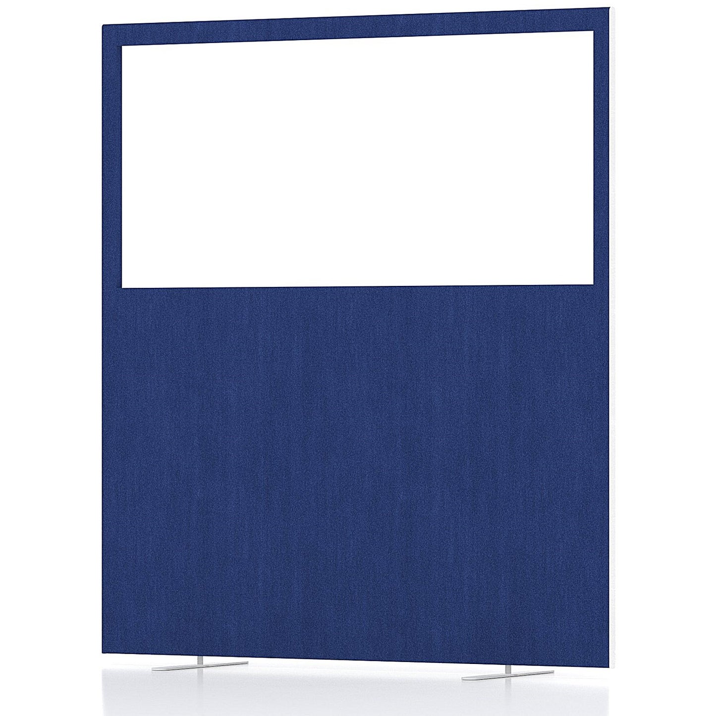 Impulse Plus Clear Half Vision Floor Screen, 1600x1800mm, Powder Blue