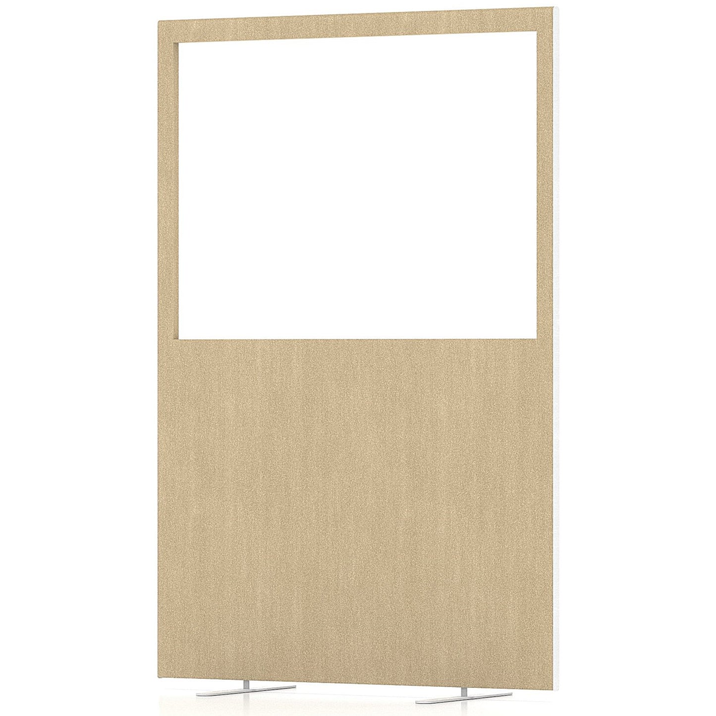 Impulse Plus Clear Half Vision Floor Screen, 1200x1800mm, Beige