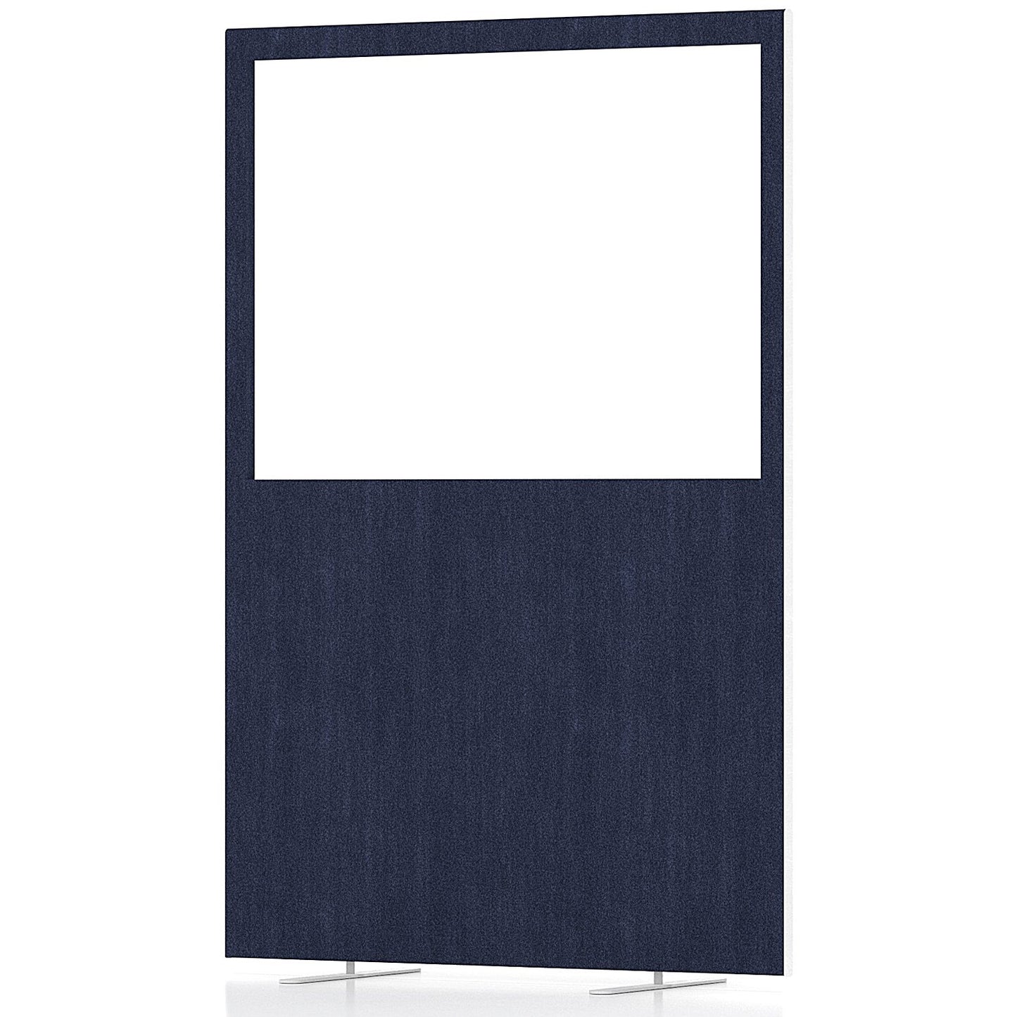 Impulse Plus Clear Half Vision Floor Screen, 1200x1800mm, Royal Blue