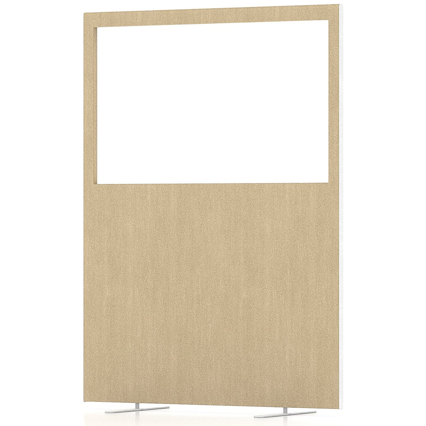 Impulse Plus Clear Half Vision Floor Screen, 1200x1650mm, Beige