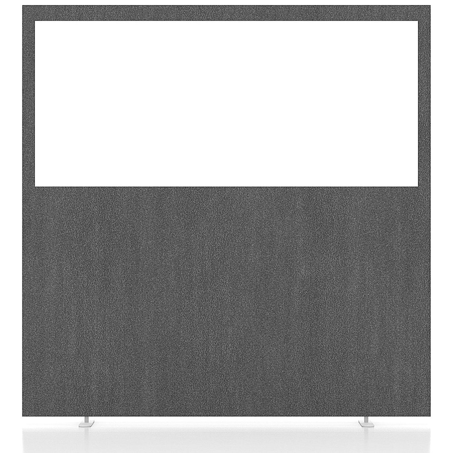 Impulse Plus Clear Half Vision Floor Screen, 1600x1500mm, Lead