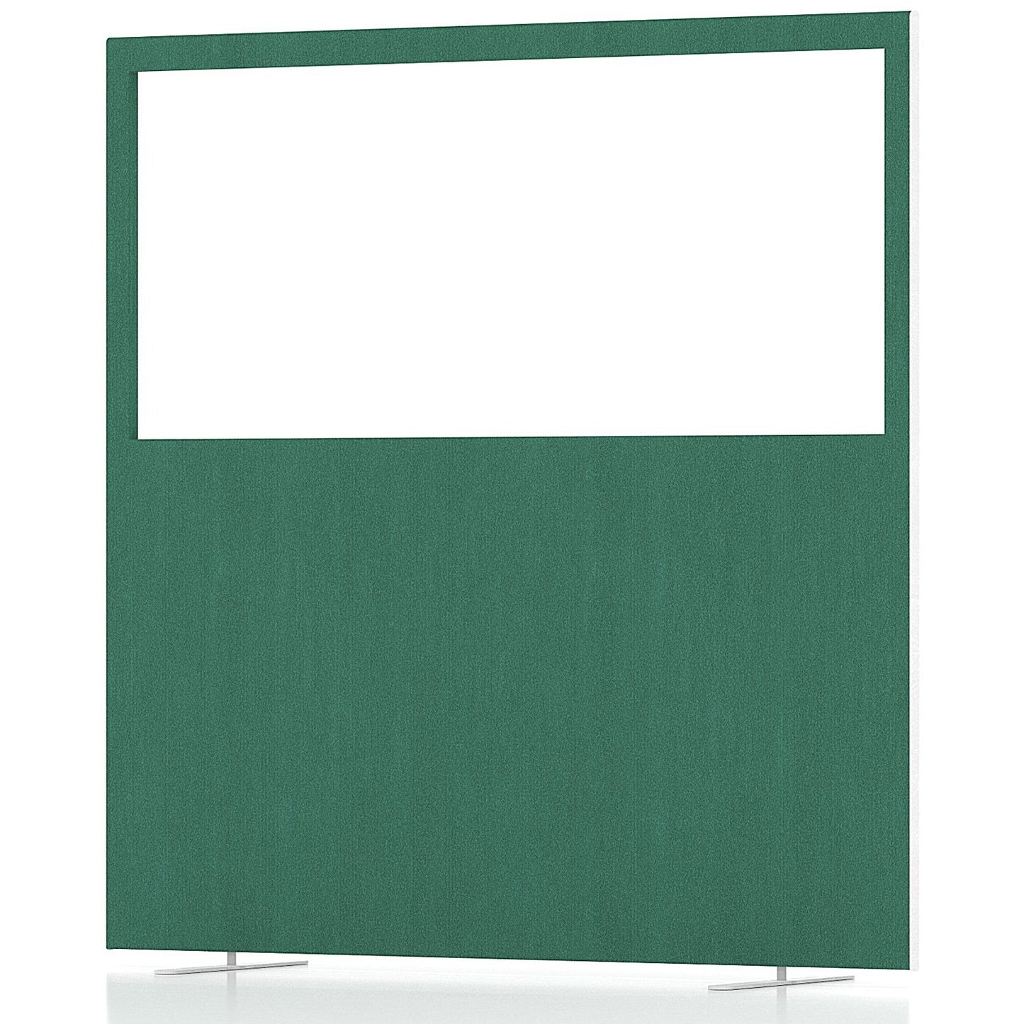 Impulse Plus Clear Half Vision Floor Screen, 1600x1500mm, Palm Green