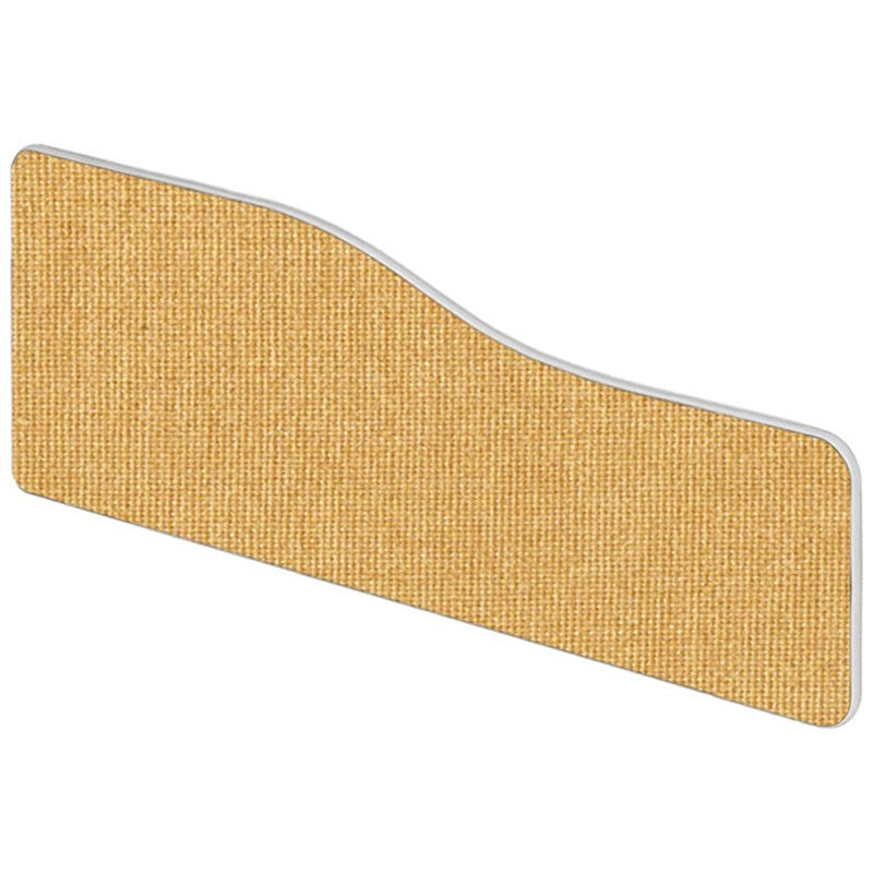 Impulse Plus Wave Desk Screen, 1000x400mm, Beige