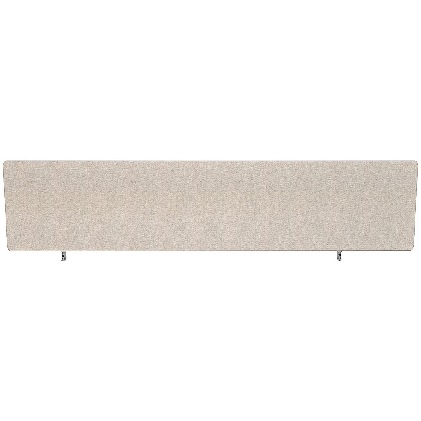 Impulse Plus Desk Screen, 1600x400mm, Light Grey