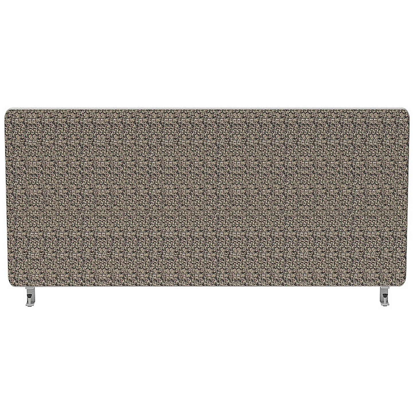 Impulse Plus Desk Screen, 800x300mm, Lead