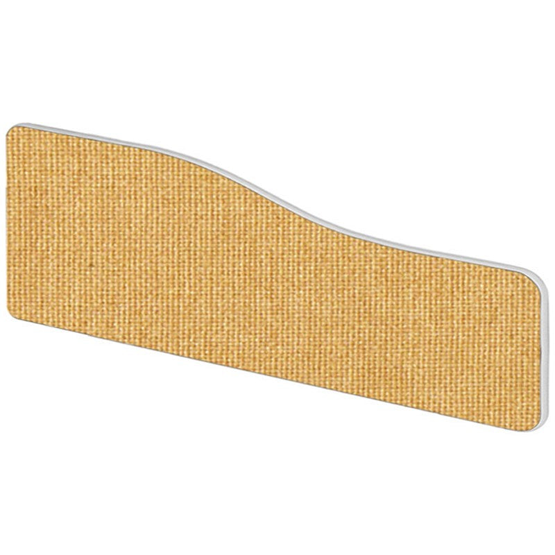 Impulse Plus Wave Desk Screen, 800x300mm, Beige