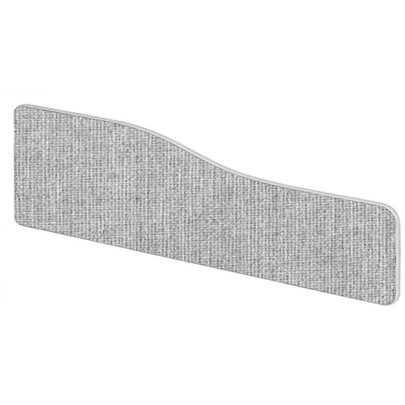 Impulse Plus Wave Desk Screen, 1000x300mm, Light Grey