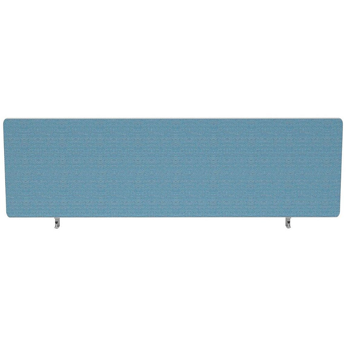 Impulse Plus Desk Screen, 1400x300mm, Sky Blue