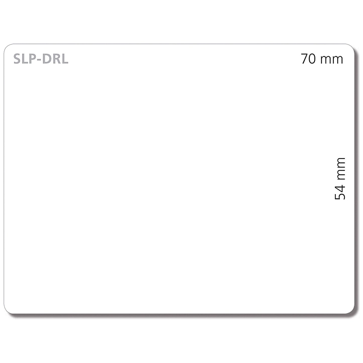 Seiko SLP-DRL Address Labels, Black on White, 54x70mm, 320 Labels Per Roll