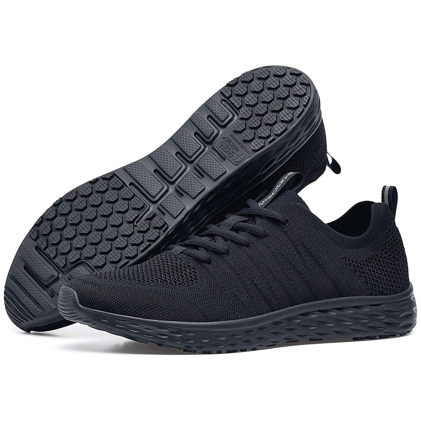Shoes For Crews Everlight Lightweight Mens Trainers, Black, 6.5 Easy2Order : SFC18665