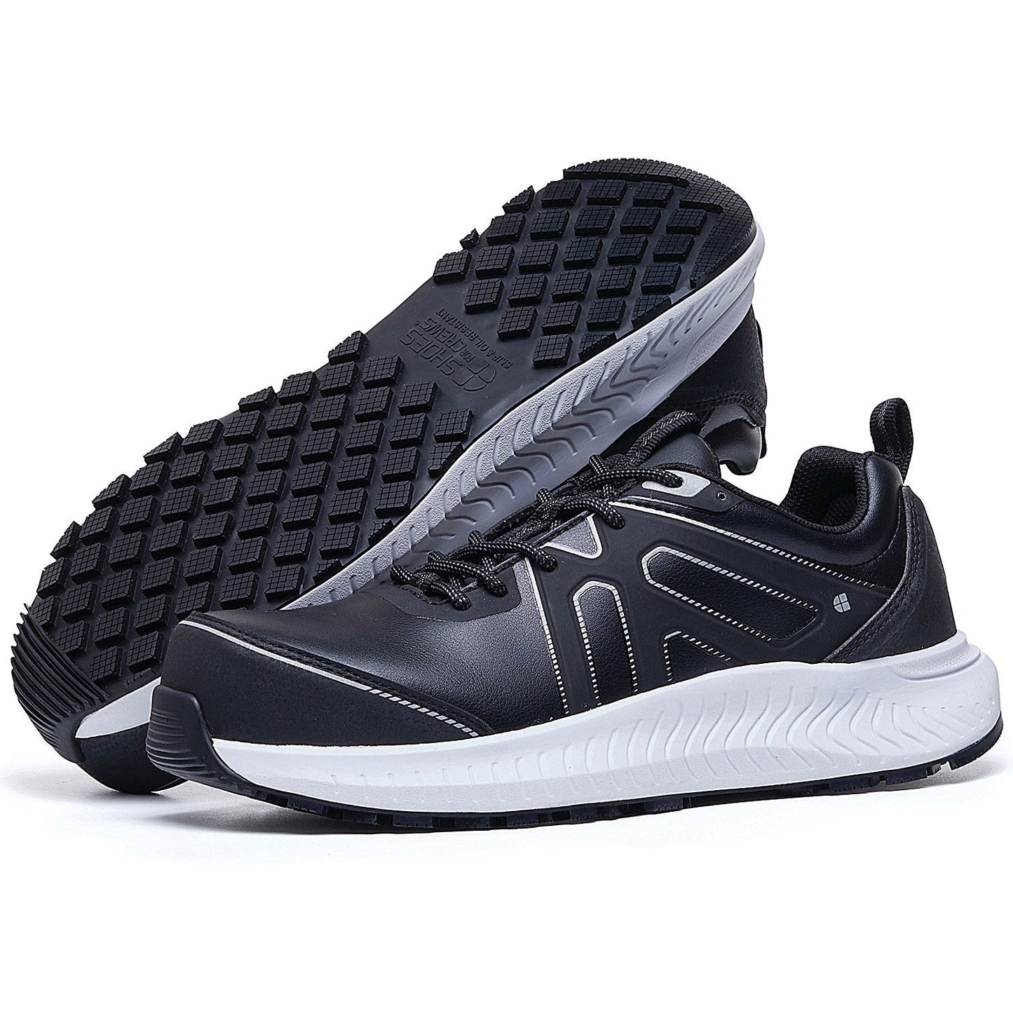 Shoes For Crews Colly Waterproof Microfibre Trainers, Black, 6.5 Easy2Order : SFC43200