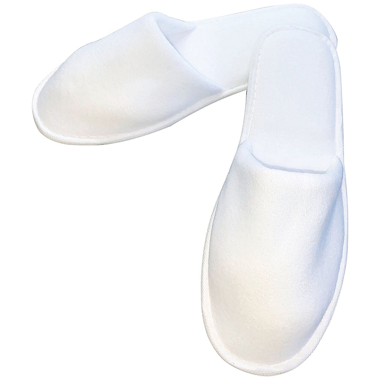 Economy Poly Velour Slipper in Paper Bags, Closed Toe, 30cm, Dot Sole, Pack of 100 Easy2Order : SGL89873