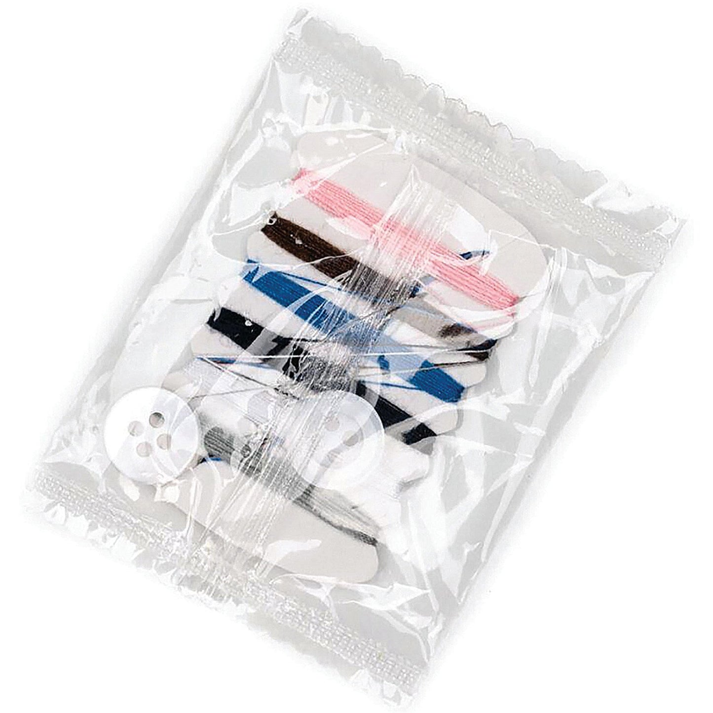 White Boxed Eco Sewing Kit, 6 Thread Standard, Pack of 250 Easy2Order : SGL99121