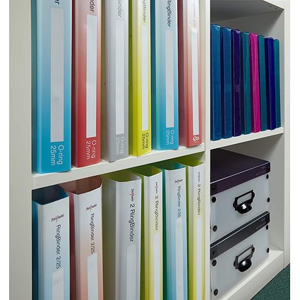 Snopake Ring Binder, A4, 2 O-Ring, 25mm Capacity, Blue, Pack of 10