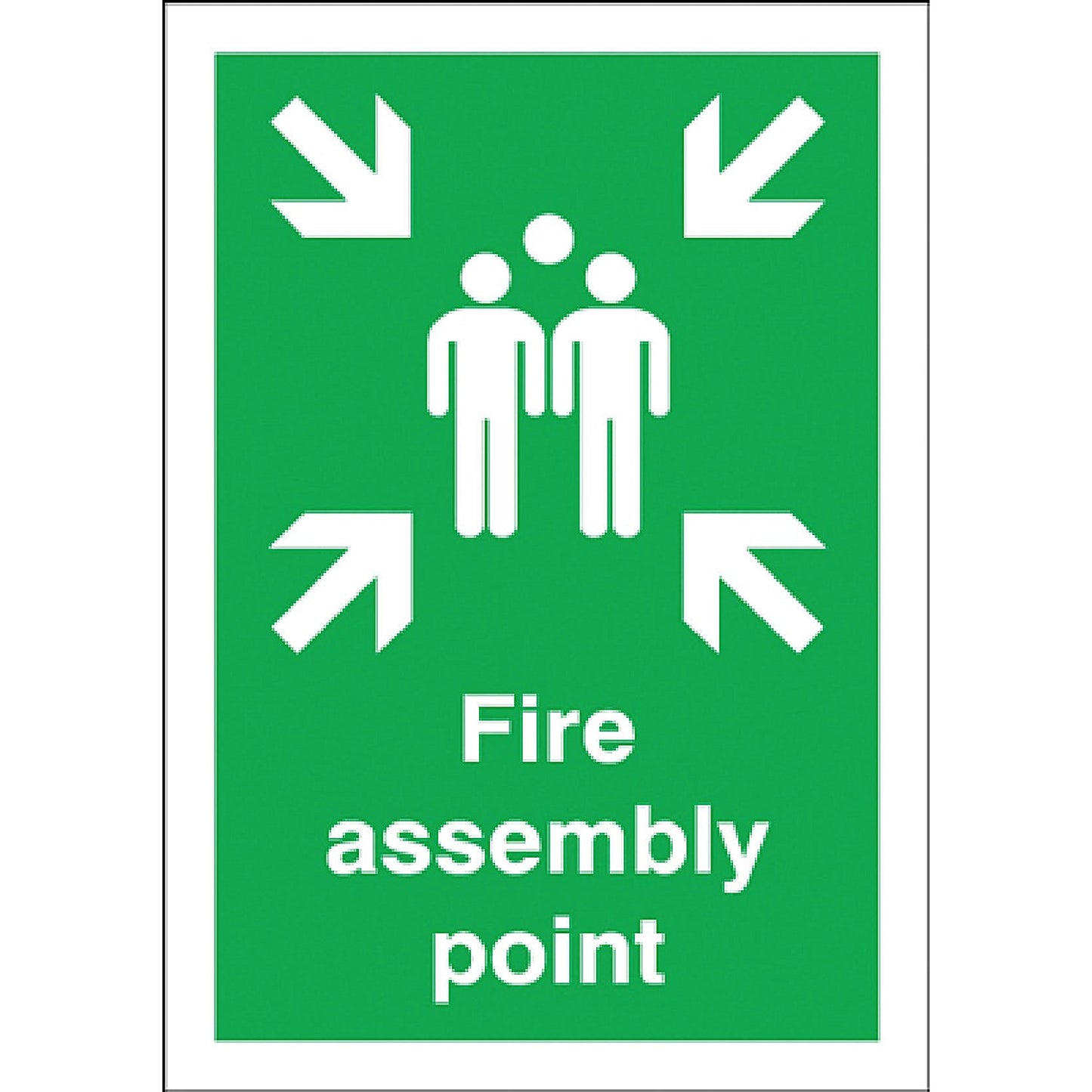 Safety Sign Fire Assembly Point, A2, PVC