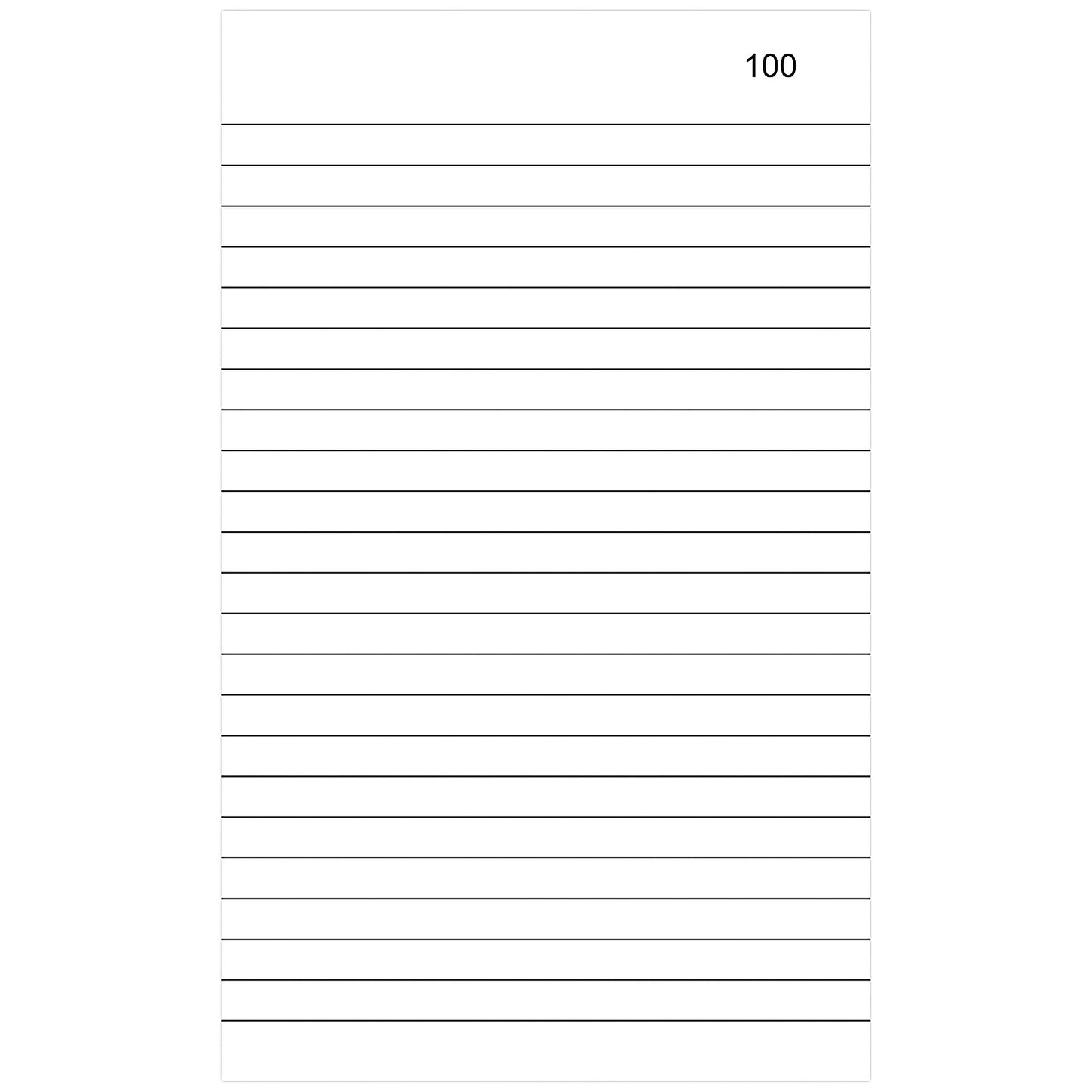 Silvine Duplicate Memo Book, Ruled, 100 Sets, 210x127mm, Pack of 6