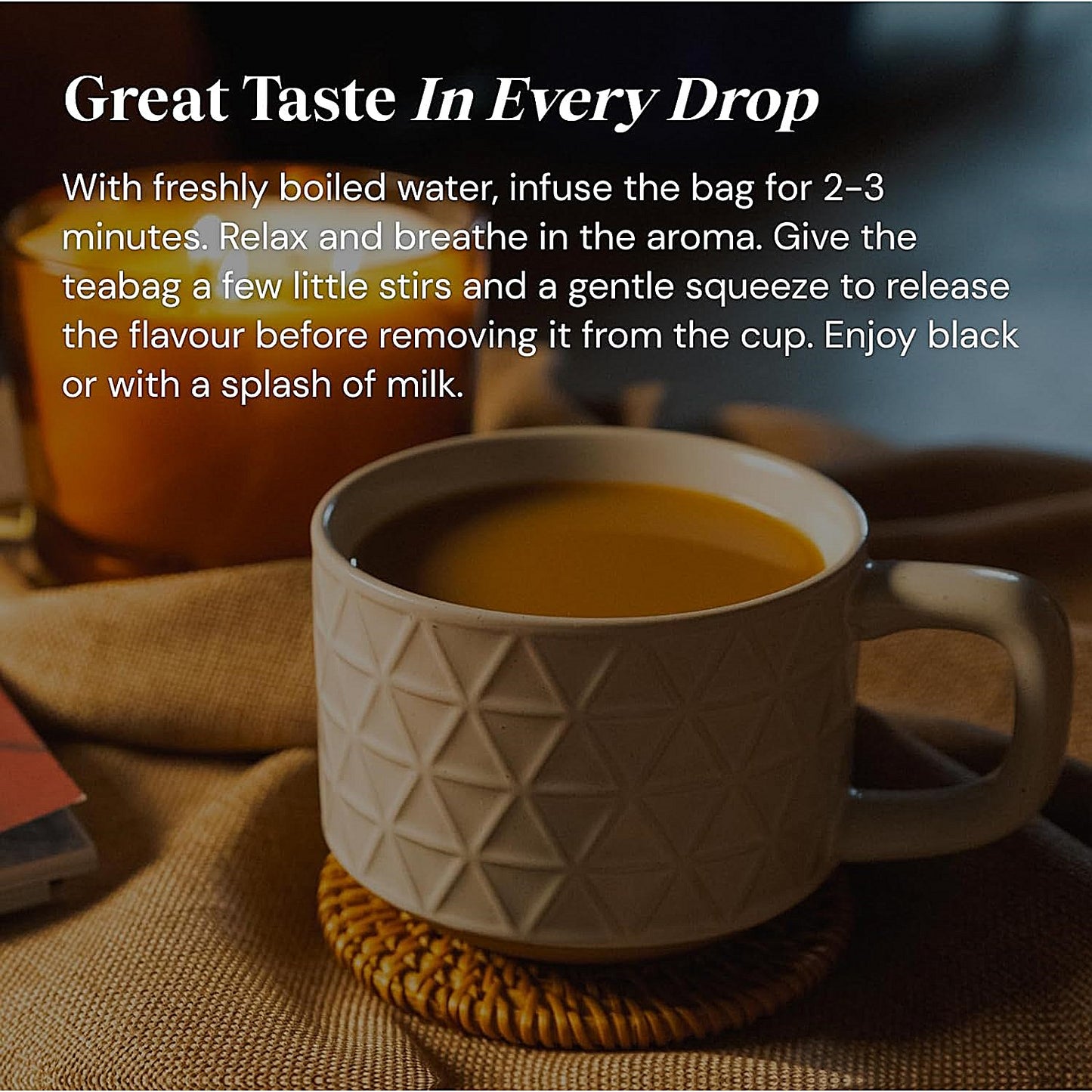 Twinings Decaffeinated English Breakfast Tea Bags, 4 Packs of 20