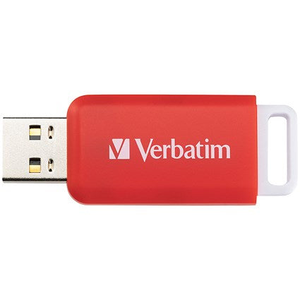 Verbatim Databar USB 2.0 Flash Drive, 16GB
