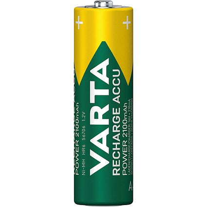 Varta Rechargeable AA Batteries, Pack of 4