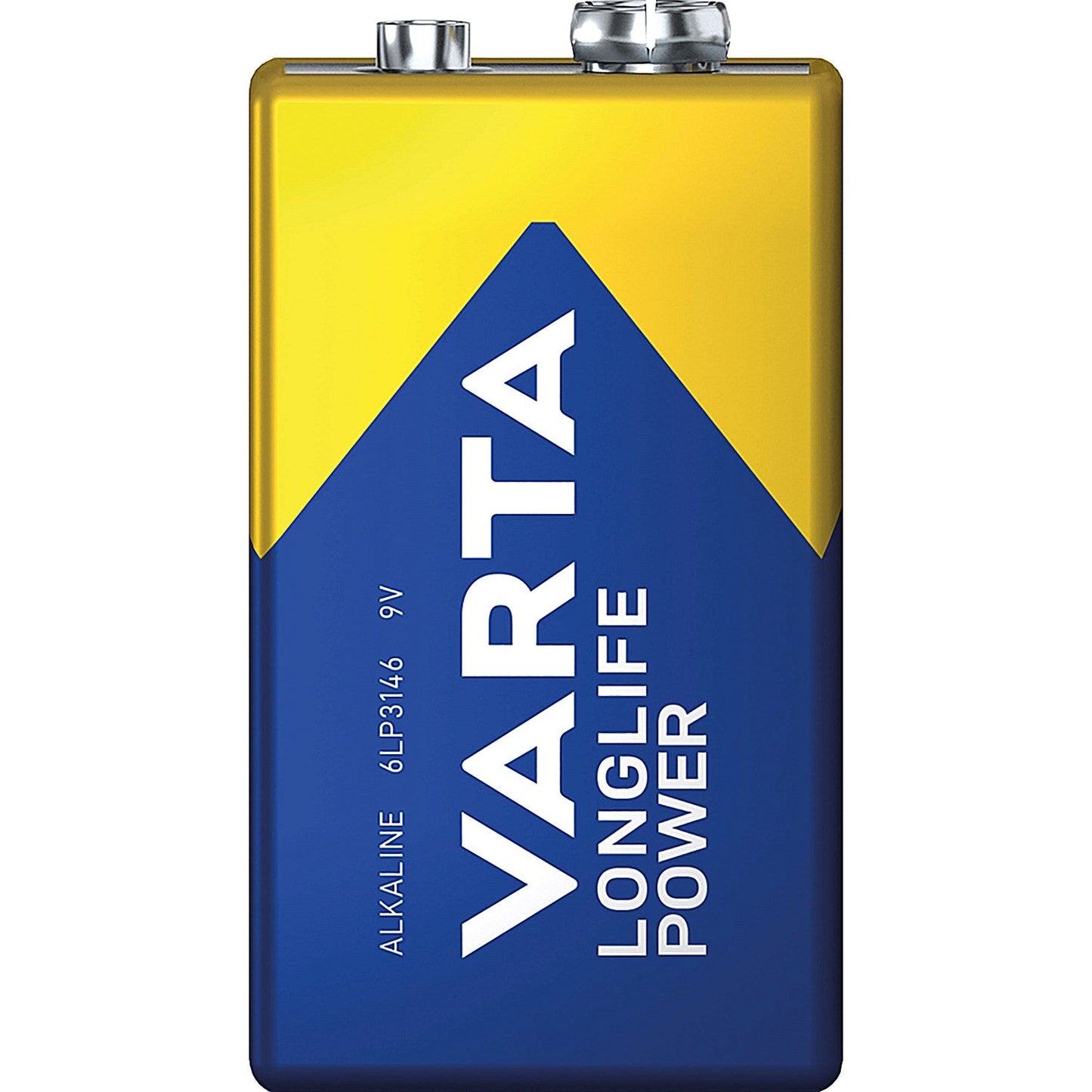 Varta Longlife Power 9V Alkaline Batteries, Pack of 2 Easy2Order : VR55990