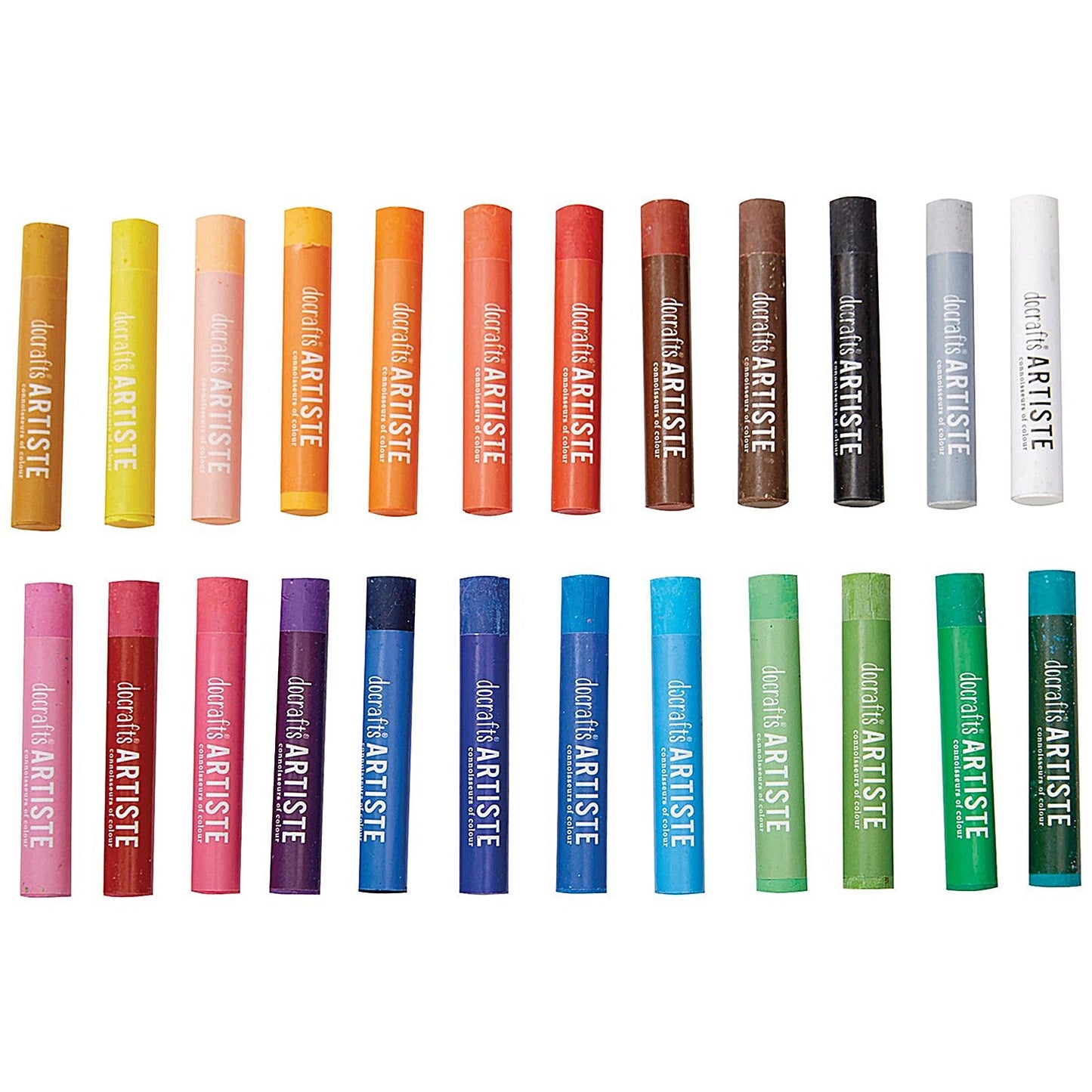 Artiste Water Soluble Oil Pastels, Assorted Colours, Pack of 24 Easy2Order : WD07338