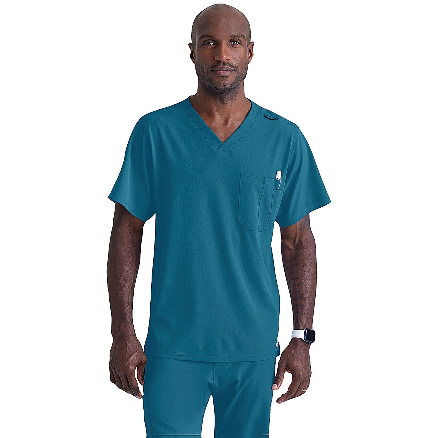 Skechers Unisex V Neck Scrub Top, Bahama, 2XL Easy2Order : WIS12470