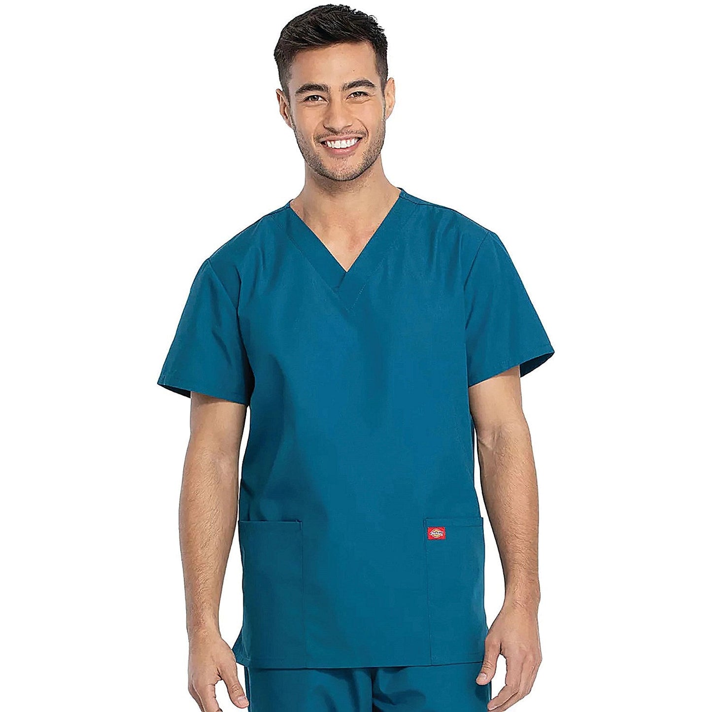 Dickies DKP520C Unisex Scrub Set Top and Trousers, Caribbean Blue, Size Medium Easy2Order : WIS21436