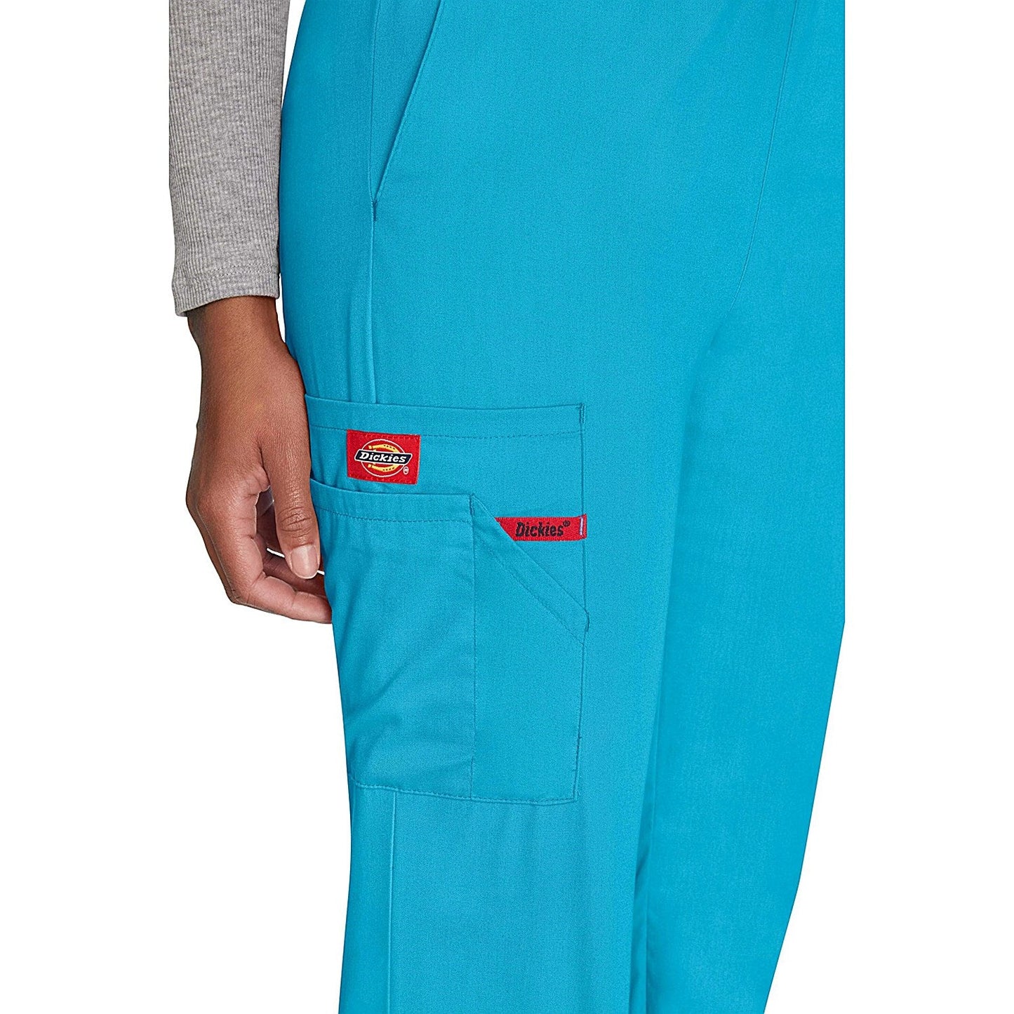 Dickies Signature Tapered Leg Scrub Pants, Teal, 2XL Easy2Order : WIS22335