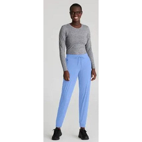 Skechers Slip-ins Pace Knit Scrub Joggers, Ceil Blue, Large, Regular Leg Easy2Order : WIS24846
