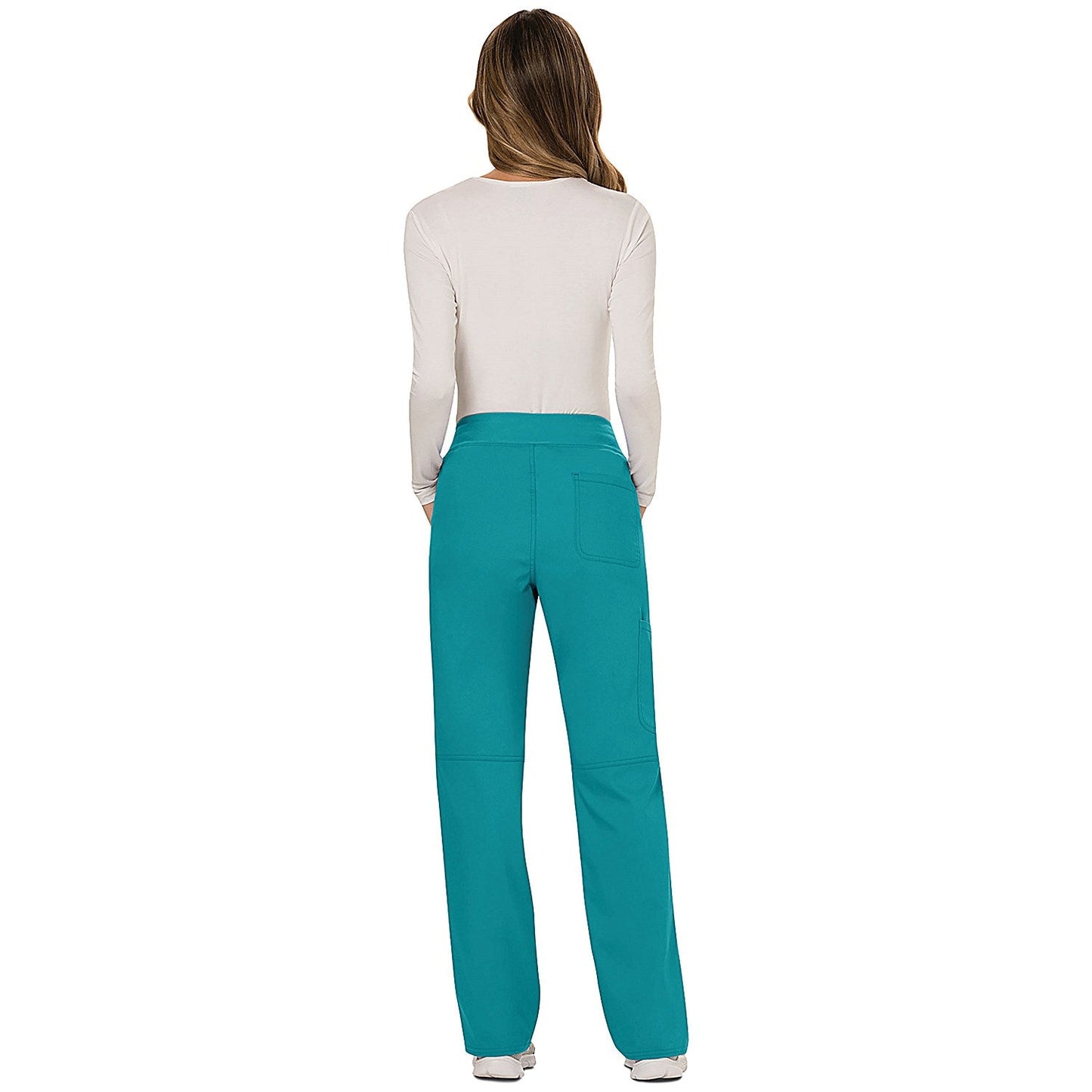 Cherokee Revolution Female Cargo Trousers, Teal Blue, Large Easy2Order : WIS25553