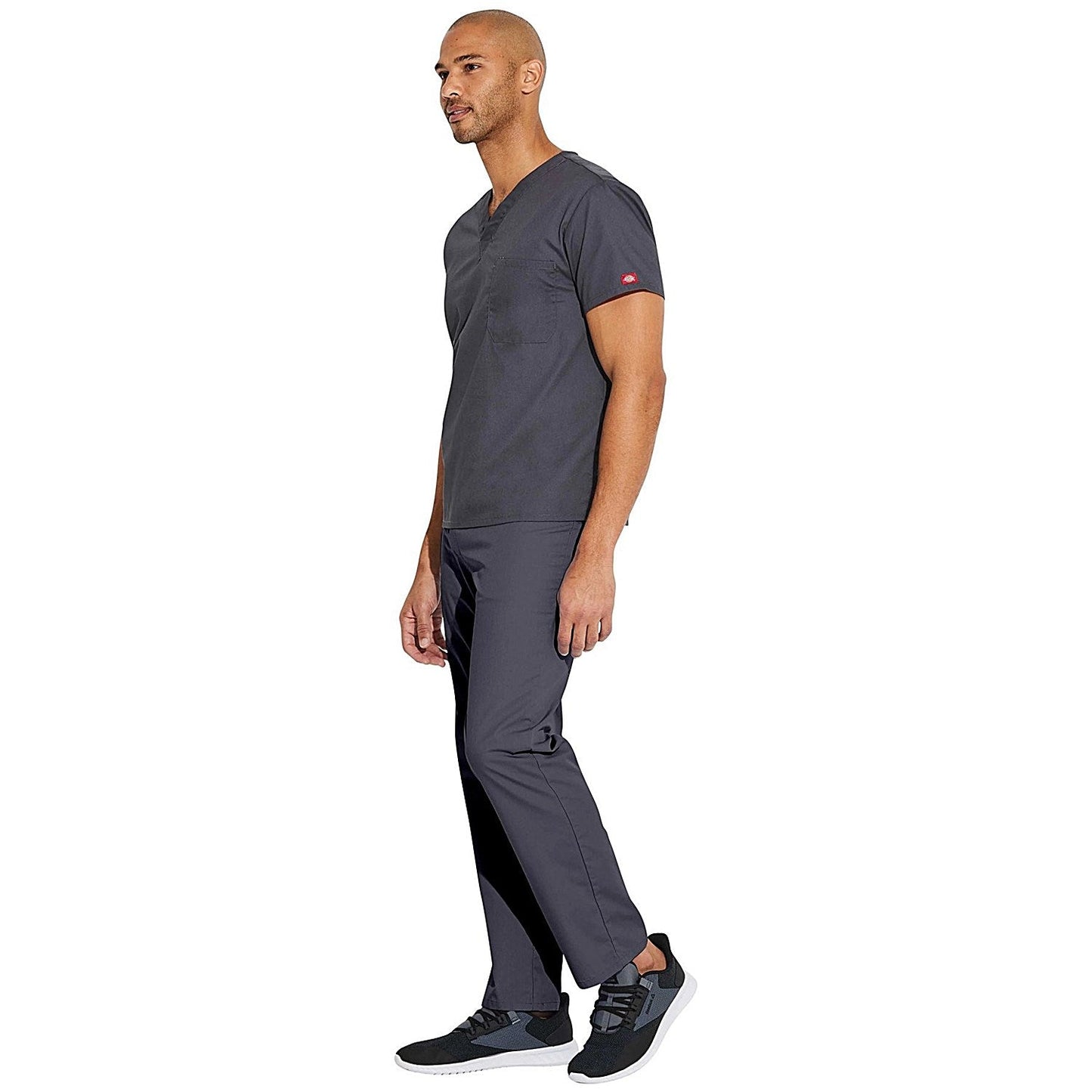 Dickies Signature Unisex Scrub Top, Pewter Grey, XL Easy2Order : WIS30050