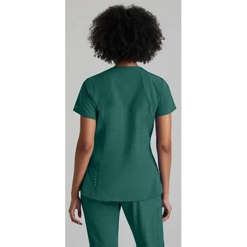 Barco One Racer Scrub Top, Hunter Green, XL Easy2Order : WIS34212