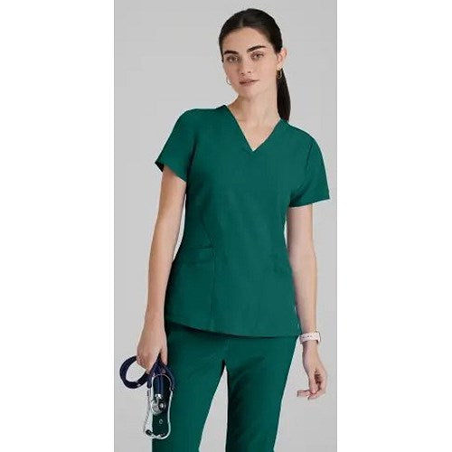 Barco One Pulse Scrub Top, Hunter Green, Medium Easy2Order : WIS34220