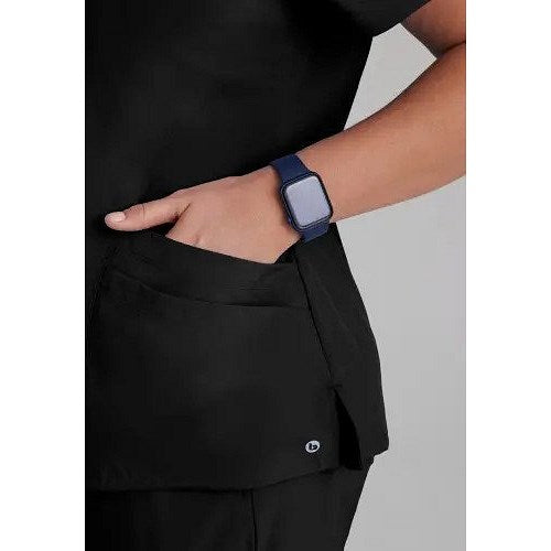 Barco One Pulse Scrub Top, Black, XL Easy2Order : WIS96484