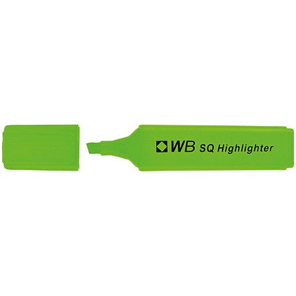 Green Hi-Glo Highlighter (Pack of 10)