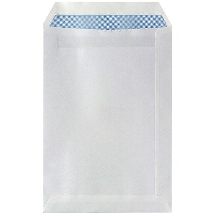 C5 Envelopes, Self Seal, 90gsm, White, Pack of 500