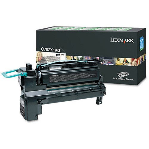 Lexmark C792X1KG Black Extra High Yield Laser Toner Cartridge Easy2Order : X79201