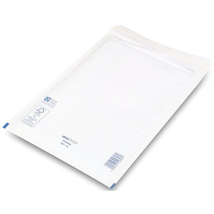 Bubble Lined Envelopes, Size 7 230x340mm, White, Pack of 100