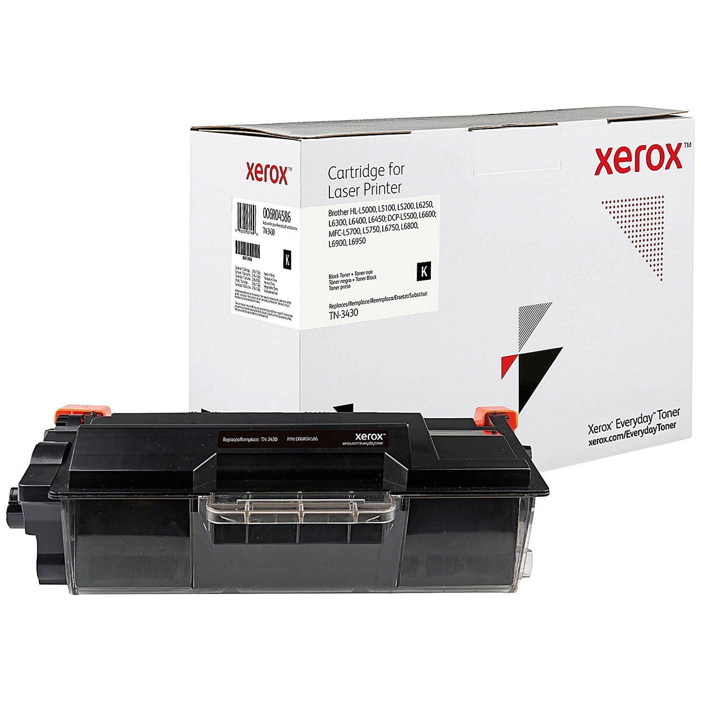 Xerox Everyday Remanufactured Toner Cartridge Black Compatible With Brother TN-3430 006R04586 Easy2Order : XR03745