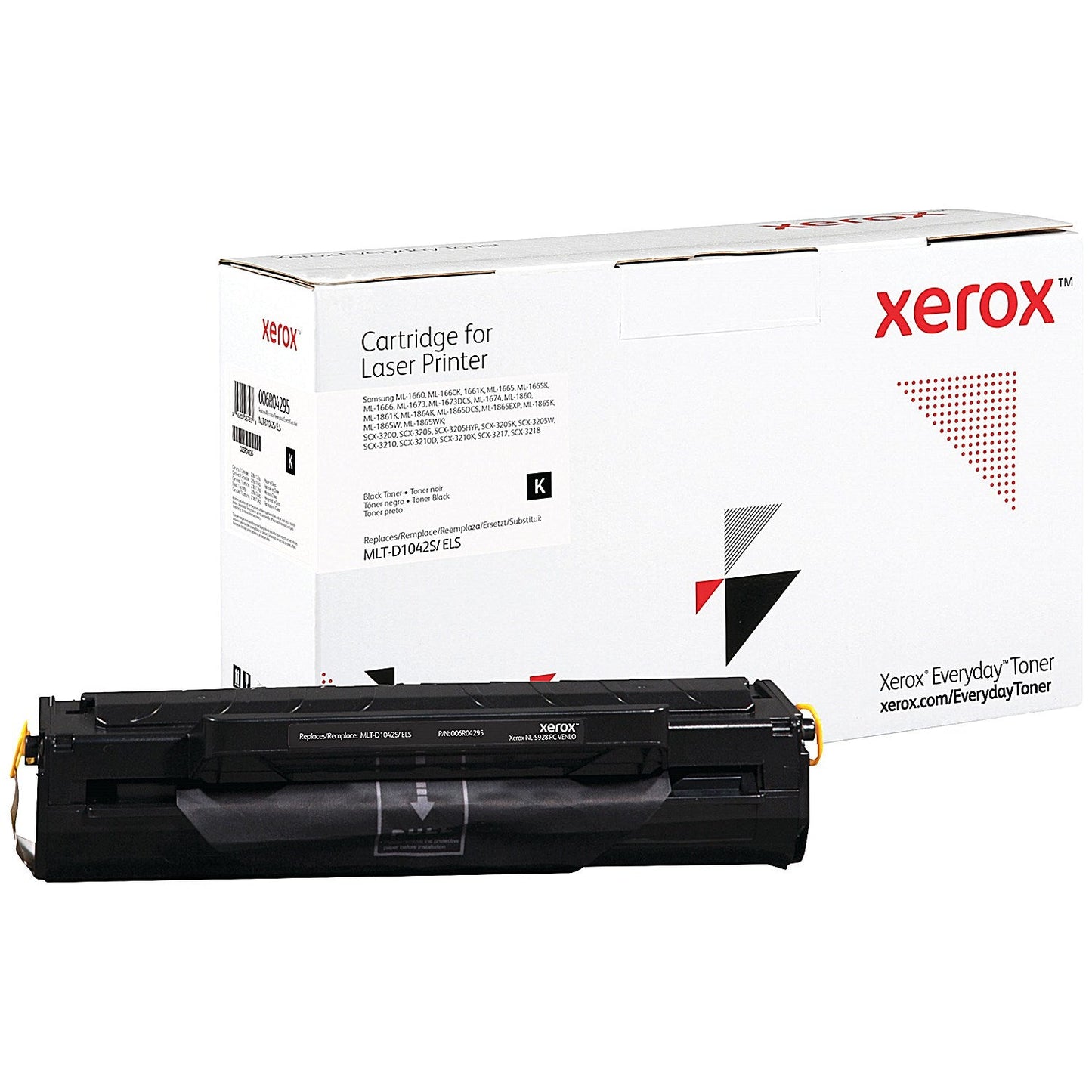 Xerox Everyday Replacement Toner Cart Black Compatible With Samsung MLT-D1042S 006R04295 Easy2Order : XR06753