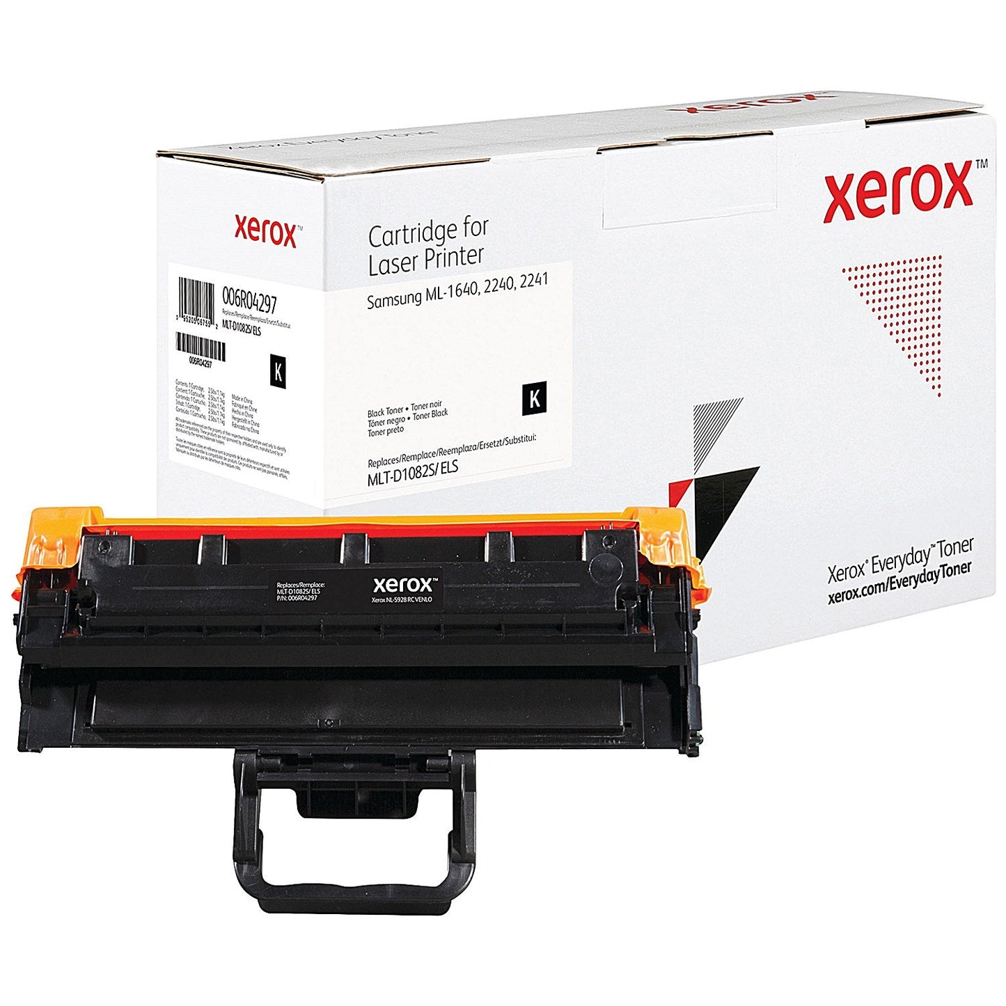 Xerox Everyday Replacement Toner Cart Black Compatible With Samsung MLT-D1082S 006R04297 Easy2Order : XR06755