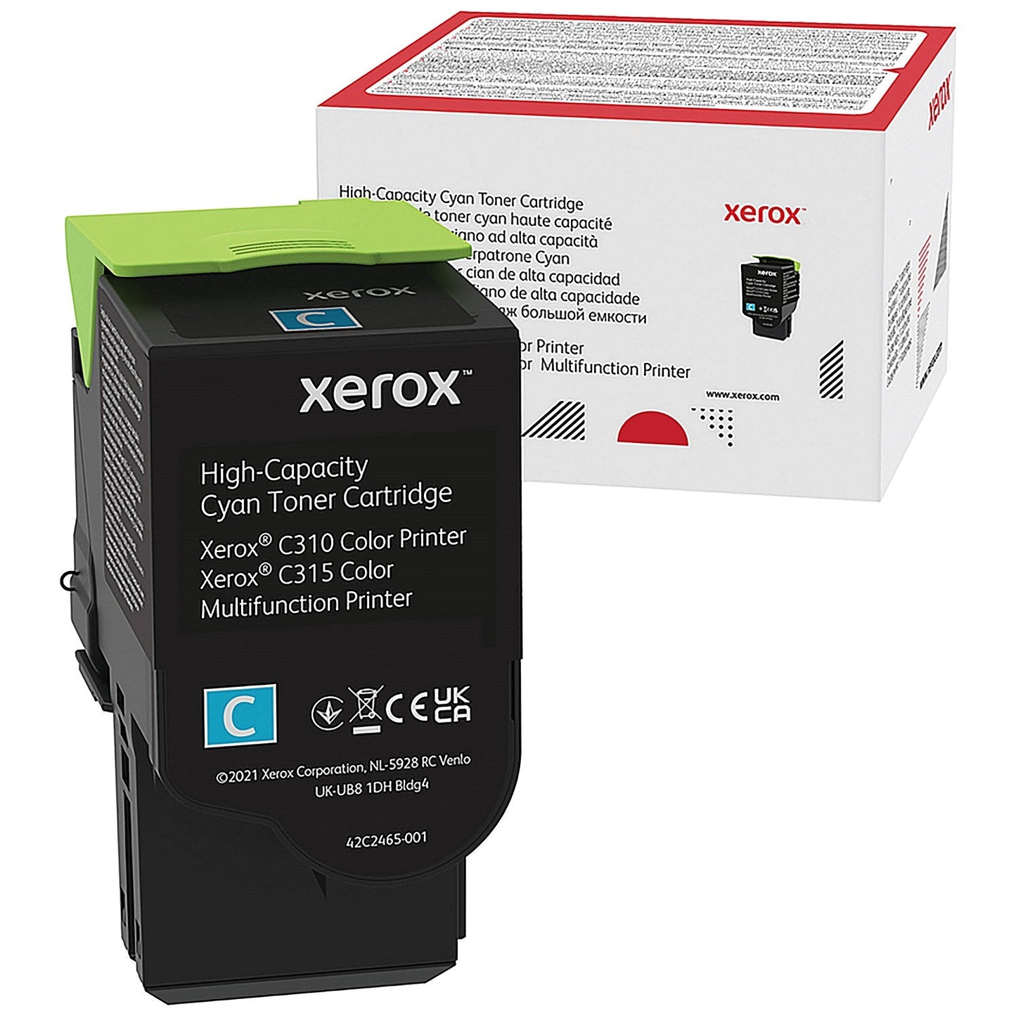 Xerox C310/C315 Toner Cartridge High Yield Cyan 006R04365 Easy2Order : XR06853
