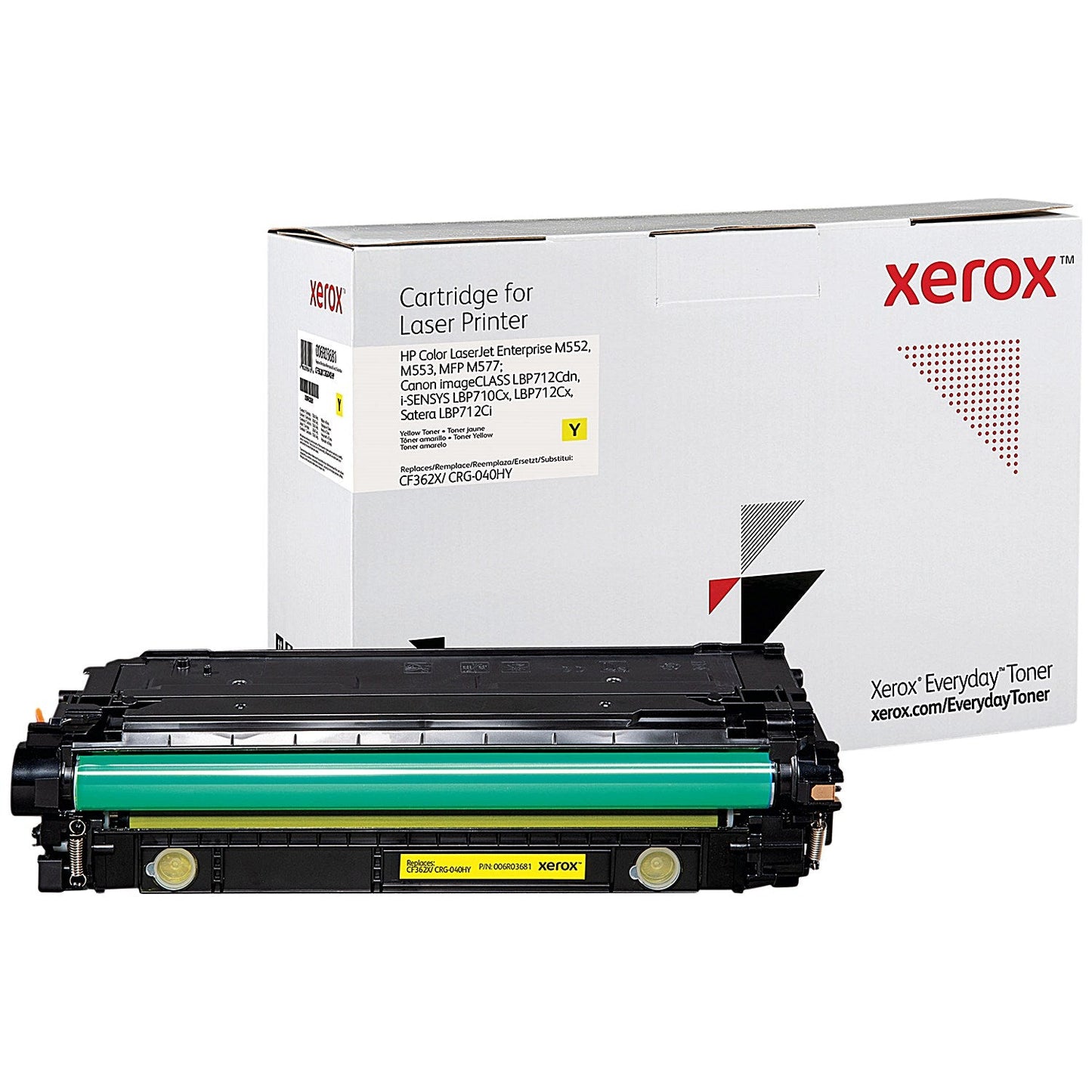 Xerox Everyday Replacement Toner Cartridge High Yield Yellow For HP CF362X 006R03681 Easy2Order : XR89419